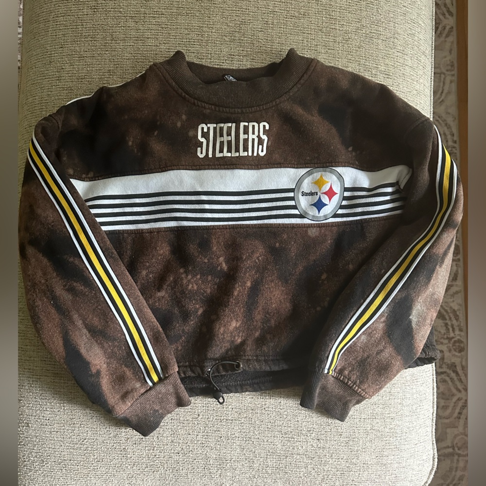 Pittsburgh Steelers Sweatshirt Cropped
